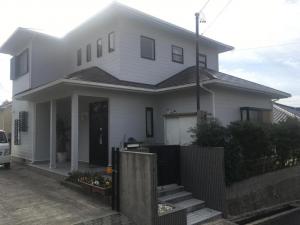 三重県津市にあるお家の外壁塗装リフォーム　
