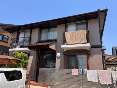 ミサワホーム様施工の津市河芸町O様邸外部塗装工事完工いたしました。