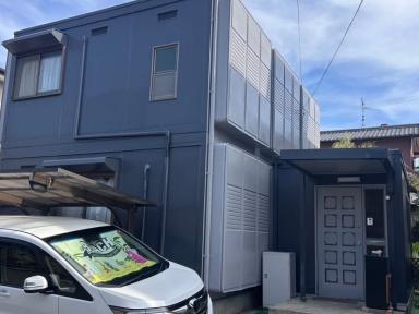 鈴鹿市国分町K様邸外部塗装工事完工いたしました。